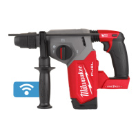 Перфоратор акумуляторний безщітковий SDS-PLUS MILWAUKEE, M18 ONEFHX-0, 2,5Дж (HD кейс)