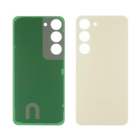 Заднее стекло корпуса для Samsung S911 Galaxy S23 Beige (пудровое) Original