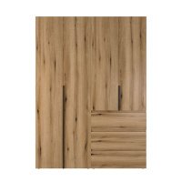 Шкаф распашной комбинированный №5 ART IN HEAD Light 1600x500x2200 Дуб Эвок (LTK0510000000)