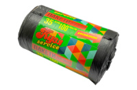 Пакет для мусора 500х600мм 35л (100шт) (89644)