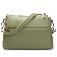PODIUM Сумка Женская Классическая кожа ALEX RAI 2048-9 olive