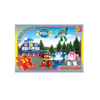 Пазлы детские «Робокар Поли» RR067431, 35 элементов