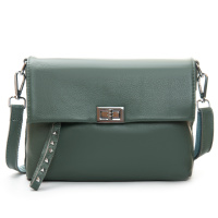 PODIUM Сумка Женская Классическая кожа ALEX RAI 8793-9 blue-green