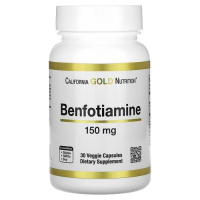 California Gold Nutrition Benfotiamine 150 mg 30 рослинних капсул