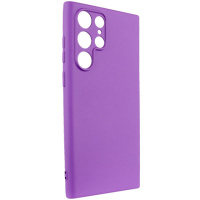 Чохол Silicone Cover Lakshmi Full Camera (A) для Samsung Galaxy S22 Ultra, Фіолетовий / Purple - купити в SmartEra.ua