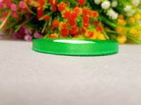 Атласная лента/ 0.6мм/ 23 метра/ светло зелёный