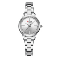 Жіночий наручний годинник Curren 9094 Silver-White у класичному стилі з нержавіючої сталі