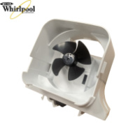 Вентилятор обдува (мотор із крильчаткою) для холодильників Ariston, Hotpoint, Indesit, Whirlpool 481010595123