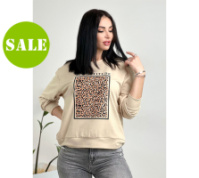 Жіночий демісезонний світшот «Feline» оптом | Батал | Розпродаж моделі