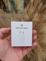 Мережевий зарядний пристрiй Apple iPhone 1A 5W original series 1:1 білий