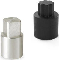 Перехідник під привід для кульового крана ПВХ Hidroten 1011062, d32 мм