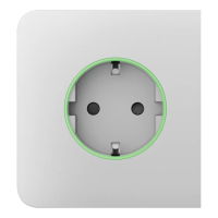 Боковая панель для встроенной розетки Ajax SideCover (smart) White