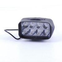 Фара-LED Прямокутник 12W (1.5W*8) 12V 80*45*50mm Дальнє/Spot (1шт) JP057 8 Led