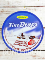 Льодяники Fine Drops bonbons mit bratapfel 175мл.