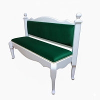 Лавка храмова зі спинкою № 765, довжина 100 см