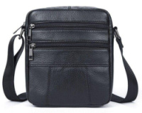 Сумка чоловіча флотар 714758 Чорна
