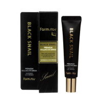 Сыворотка для век Farm Stay Black Snail Premium Rolling Eye Serum с экстрактом улитки 25мл