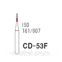 Бори алмазні турбінні MANI, 3 шт./пач. CD-53F  (161/007)