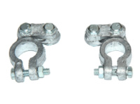 Комплект акумуляторних ремонтних клем + та - (без проводів) свинцевих легкових