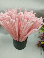 Синельная проволока/ 30 см / 5 мм/ 1шт/ персиково - розовый