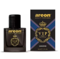 Освіжувач спрей 50ml - «Areon» - Perfume VIP - Legend (Легенда) скло BLACK (6шт/уп)