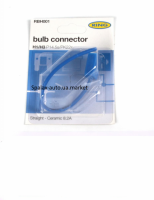 Роз'єм для ламп керамічний H1/H3 RING