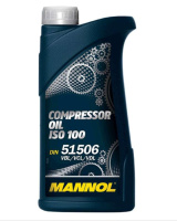 Олія 1л (компресорна, Compressor Oil ISO 100) MANNOL