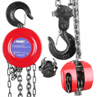 Лебідка ланцюгова вантажопідйомністю 2 тони, висота підйому - 2,5 м