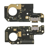 Разъём зарядки для Xiaomi Redmi Note 12 (4G) на плате с mic. и компонентами (Type-C) Original