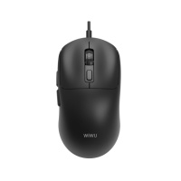 Миша дротова WIWU USB2.0 Wired Mouse WM111 Black (6977703656879)