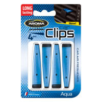Ароматизатор Aroma Car Clips Aqua, 4x5г рідкий