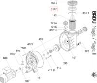 Кришка префільтра Speck BADU MAGIC (292.1616.010)