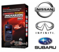 ICarsoft i903. Портативный OBD сканер Nissan, Infiniti, Subaru