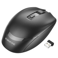 Миша бездротова BOROFONE BG7 Platinum 2.4G business wireless mouse Black (6974443389982)