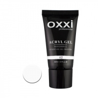 Акрил-гель OXXI Professional № 02 (белый), 30 мл