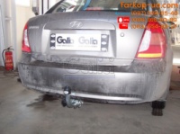 Тягово-сцепное устройство (фаркоп) Hyundai Accent (2006-2011)