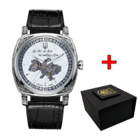 Awarder 021-3D Скелетон Не забуду дім Silver-White