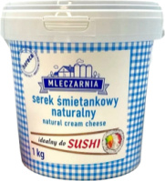Крем-сир вершковий Mleczarnia smietankowy naturalny 1kg