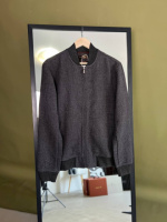 Кашемірова куртка Mandelli темно-сірого кольору v111