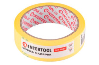 Лента малярная Intertool 30 мм х 20 м желтая (DM-3020) (8 шт.)