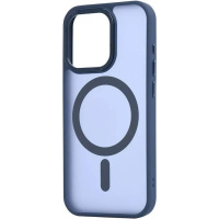 DM Чохол OC Matte Case with MagSafe для iPhone 13 Pro Max Dark Blue
