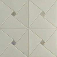 Самоклеюча декоративна настінно-стельова 3D панель дзеркало 700х700х6.5мм (172) SW-00000183