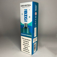 Crystal The Big One 4000. Blue Razz Lemonade (Синий лимонад)