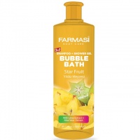Пенка для ванны «Звездные фрукты» Farmasi Bubble Bath Star Fruit Это не просто пена для ванны, это три продукта в одном