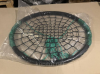 Дитячі гойдалки Гніздо OVAL NEW 108 x 83 см Зелено-чорний
