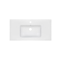 Раковина Qtap Albatross E49 1000х490х200 White без донного клапана QT01119100E49W1