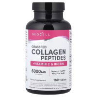 Супер Колаген з Вітаміном C та Біотином, Super Collagen + Vitamin C & Biotin, NeoCell, 180 таблеток