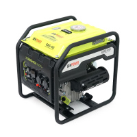 Генератор инверторный БЕНЗИНОВЫЙ GENPOWER GBG 40I 3.2kW (4kVA), однофазный, 230V, 50Hz, DC12V. обьем 15.0л. АКБ в комплект не входит, 530*440*540mm.
