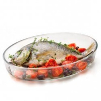 FORNOVERRE: кастрюля стеклянная овальная 35х24см, BORMIOLI ROCCO