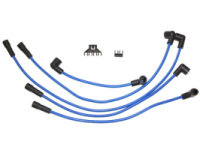 Комплект високовольтних проводів для автомобілю  ВАЗ 2108-2109 з мідним проводом перерізом 0,5 мм.кв, з оцинкованими наконечниками та захистними ковпачками ПВХ